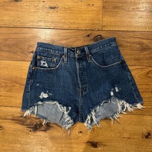 Levi’s 501 High Waisted Denim Short